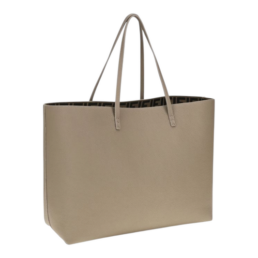 Fendi Roll Roman Tote Bag Beige
