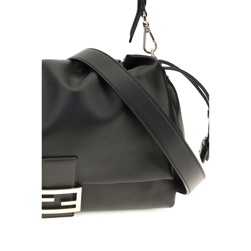 Fendi Black Baguette Shoulder Bag