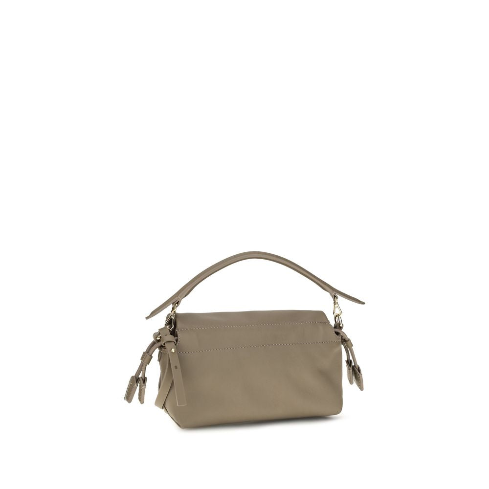 Fendi Beige Small Baguette  Shoulder Bag