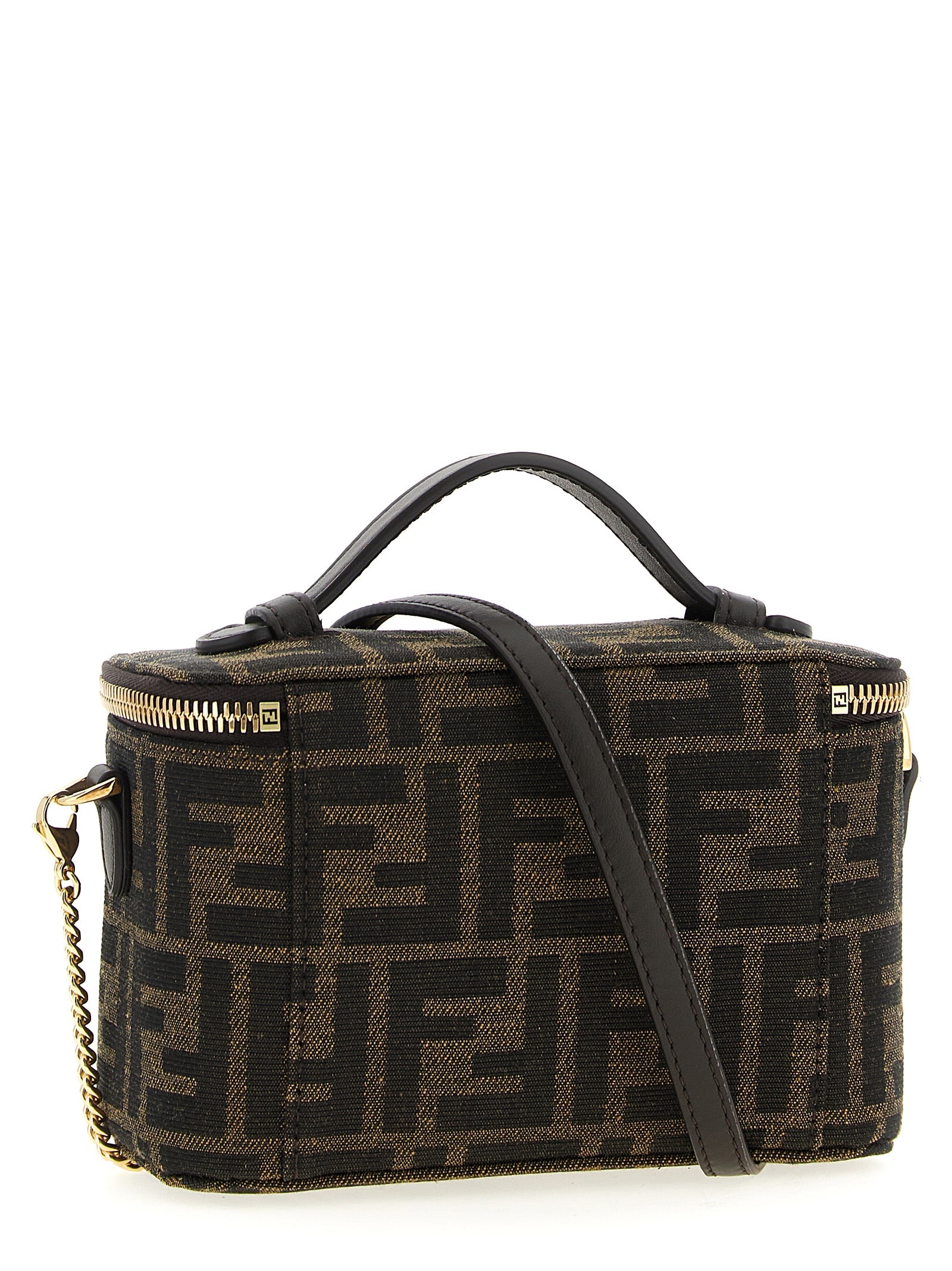 Fendi Brown Vanity Handbag