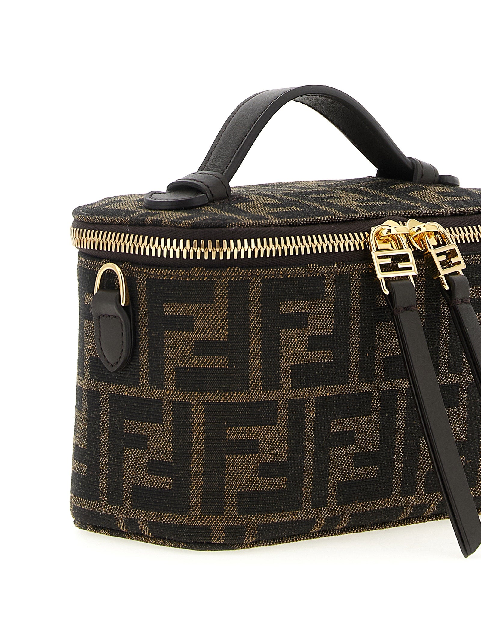 Fendi Brown Vanity Handbag
