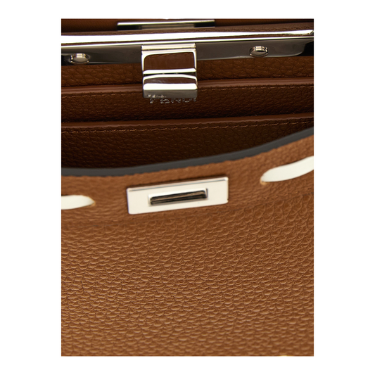 Fendi Peekaboo ISeeU Handbag Brown
