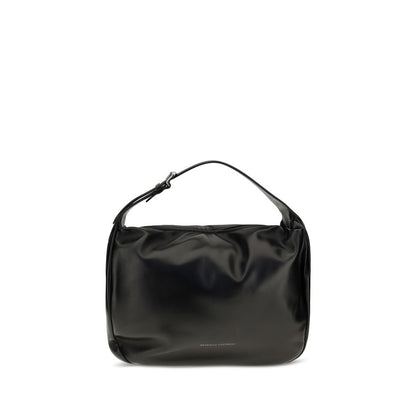 Brunello Cucinelli Boule Bolso de Hombro Negro