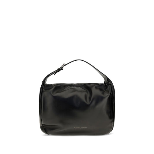 Brunello Cucinelli Boule Shoulder Bag Black