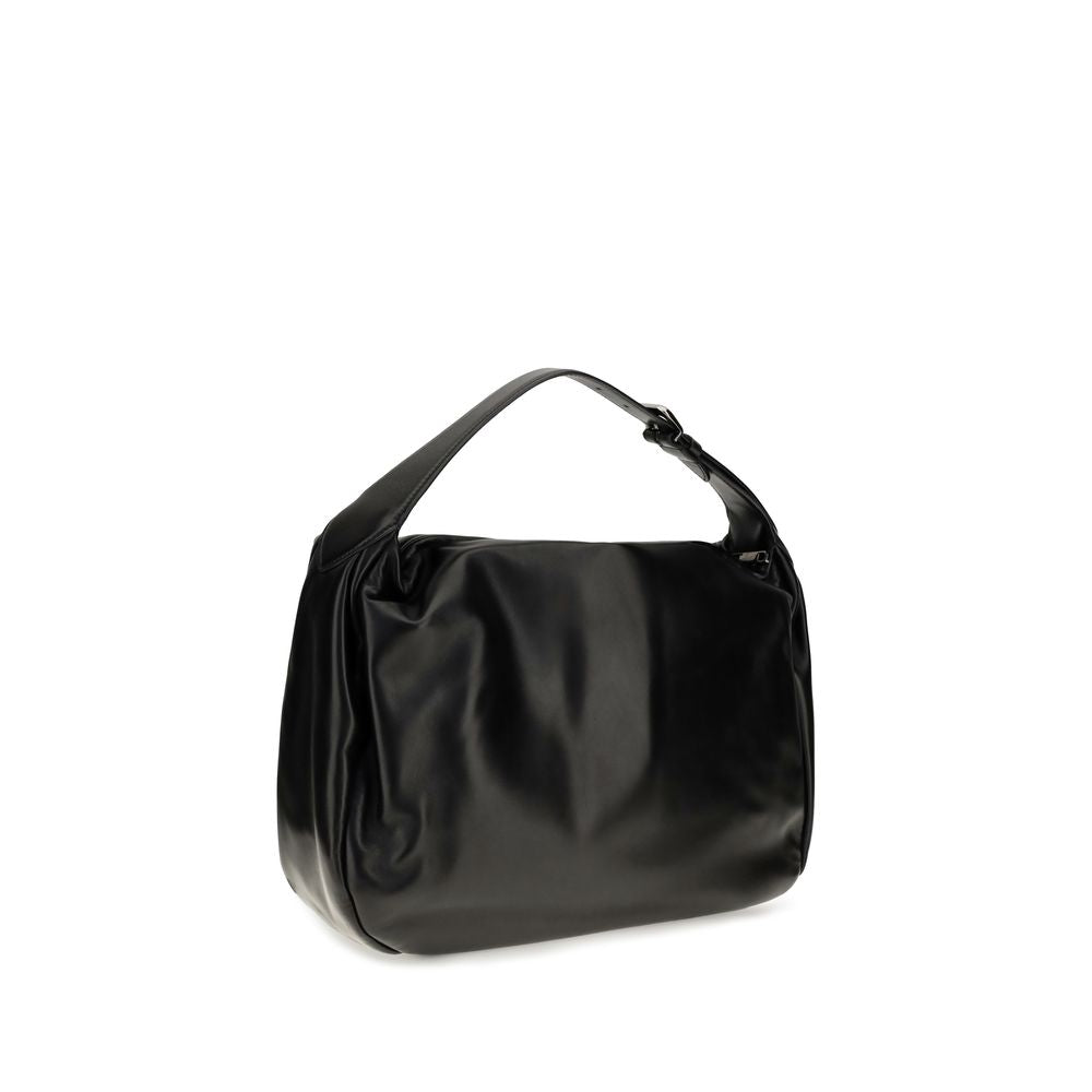 Brunello Cucinelli Boule Bolso de Hombro Negro