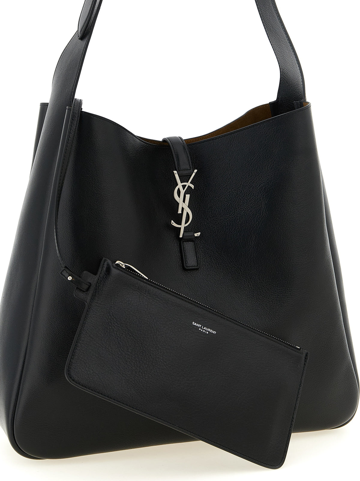 Saint Laurent Black Le 5 à 7  Shoulder Bag