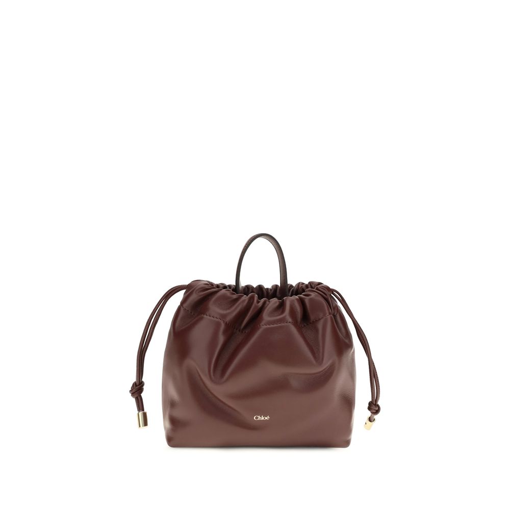 Chloé Bordeaux  Icons Mini Shoulder Bag