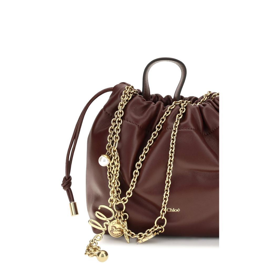 Chloé Bordeaux  Icons Mini Shoulder Bag
