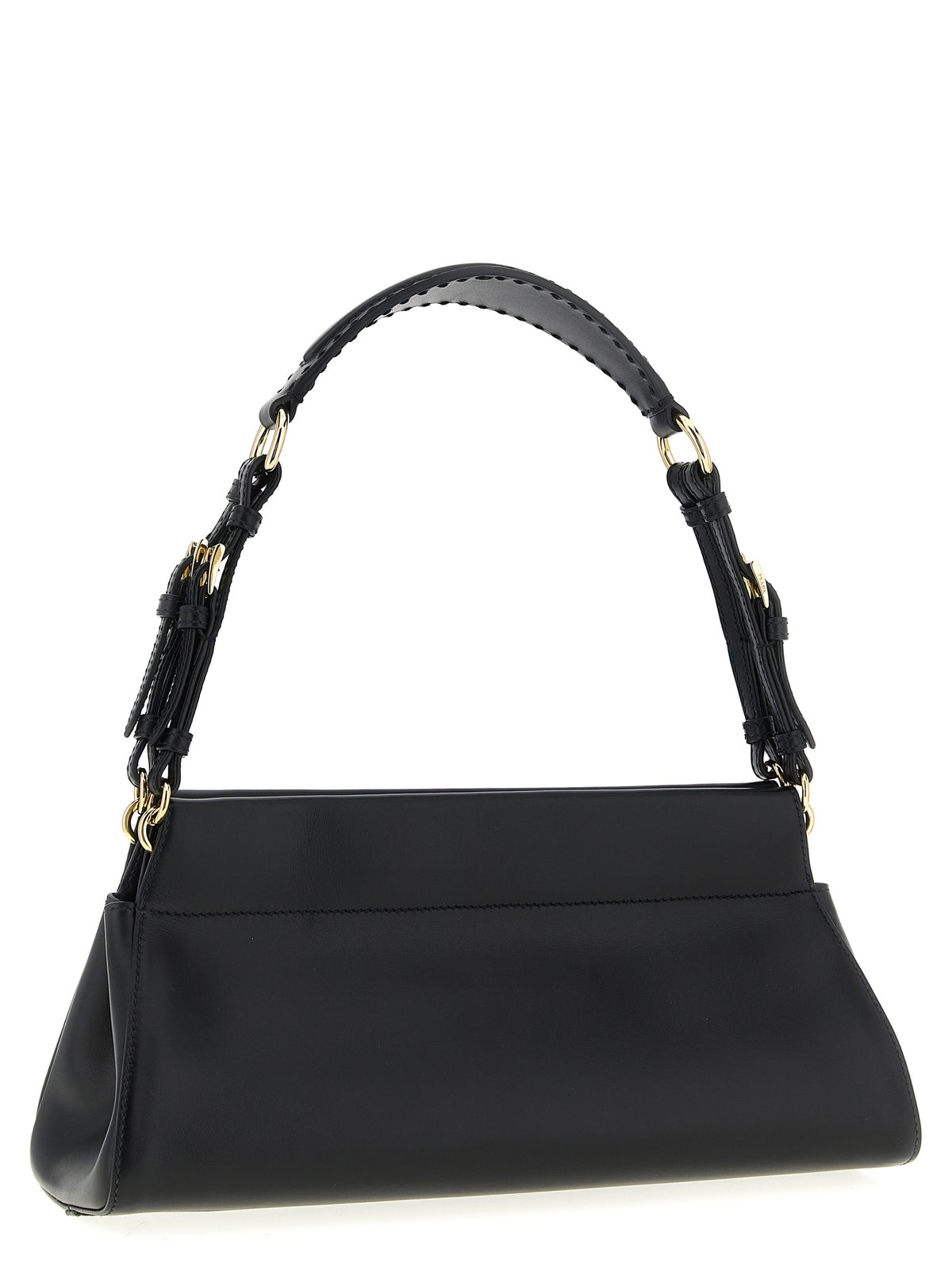 Prada Black  Nappa  Shoulder Bag