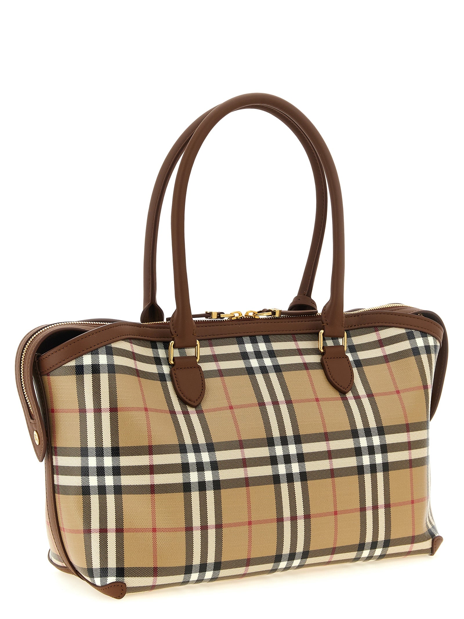 Burberry Beige Small Tote Bag