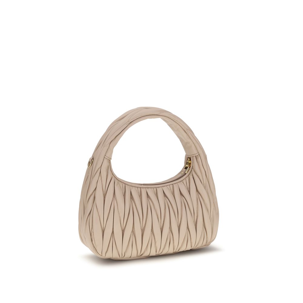 Miu Miu Beige  Wandler Hobo Handbag
