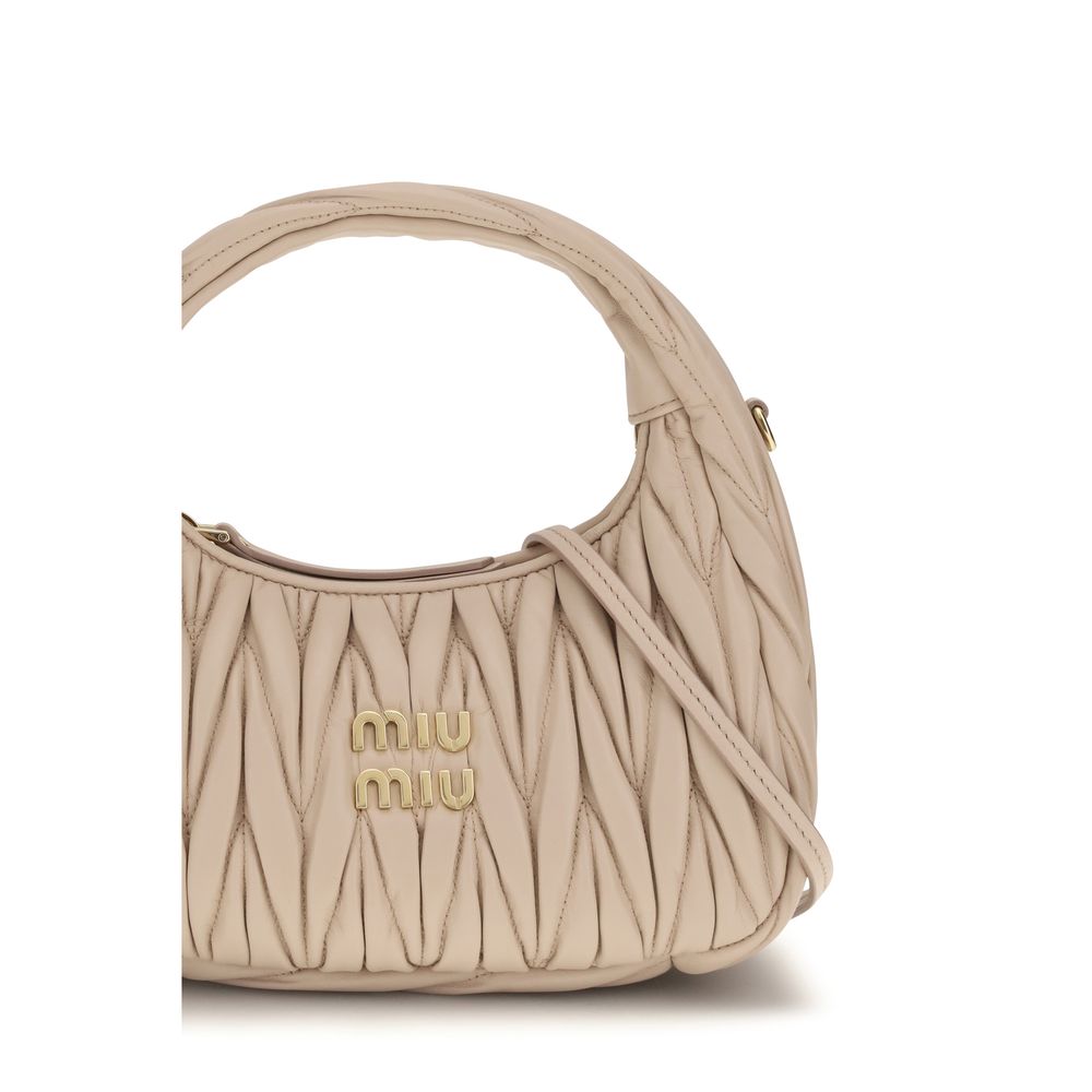 Miu Miu Beige  Wandler Hobo Handbag