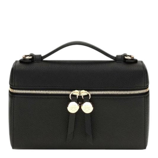 Tory Burch Romy Slim Top Bolso de Asa Negro