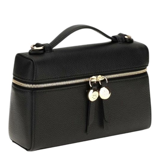 Tory Burch Romy Slim Top Bolso de Asa Negro