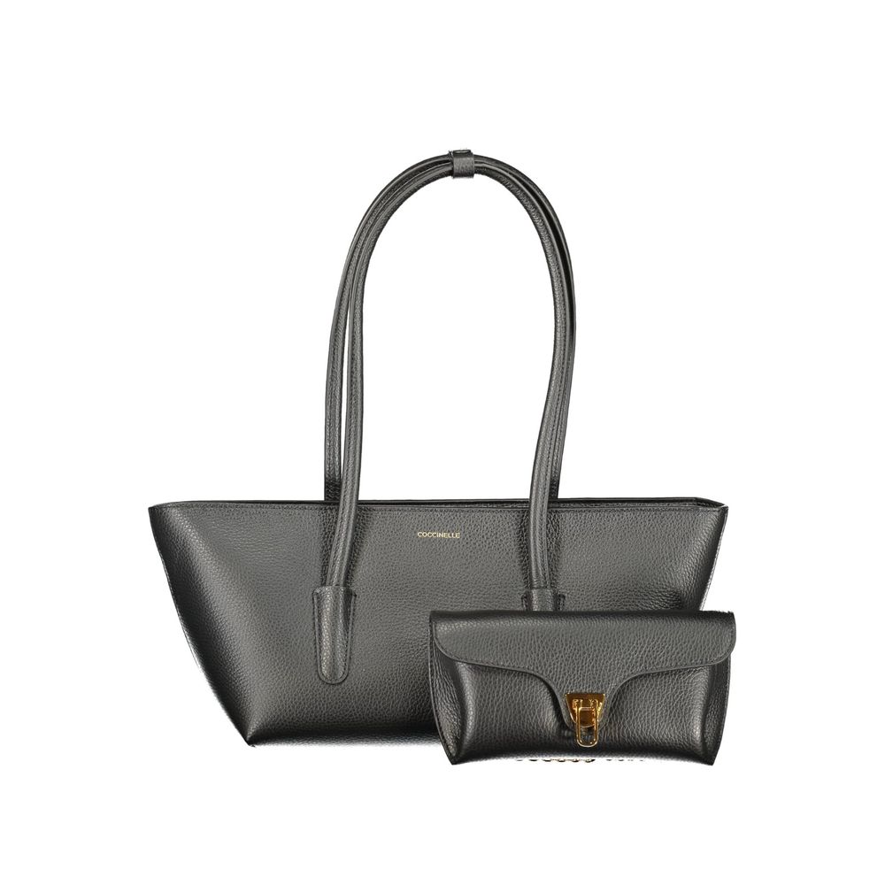 Coccinelle Double Beat Bolso Negro