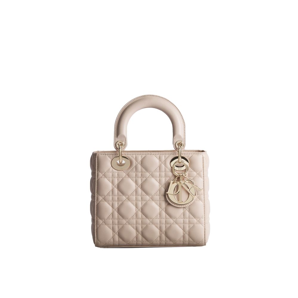Dior Beige Lady Dior Bag