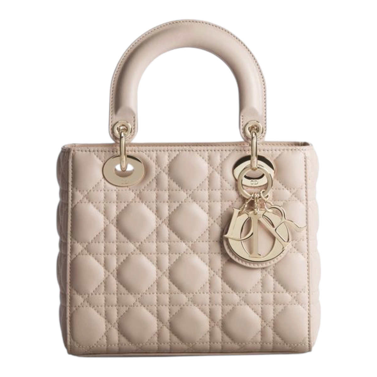 Dior Lady Dior Bolso Beige