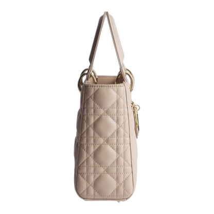 Dior Lady Dior Bolso Beige