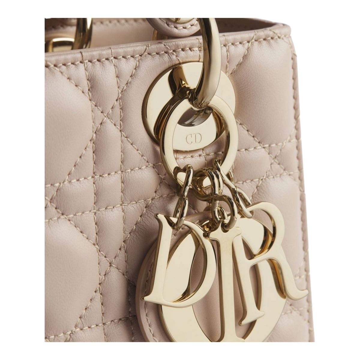 Dior Lady Dior Bolso Beige