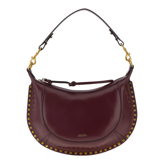Isabel Marant Naoko Shoulder Bag Red Purple Brown