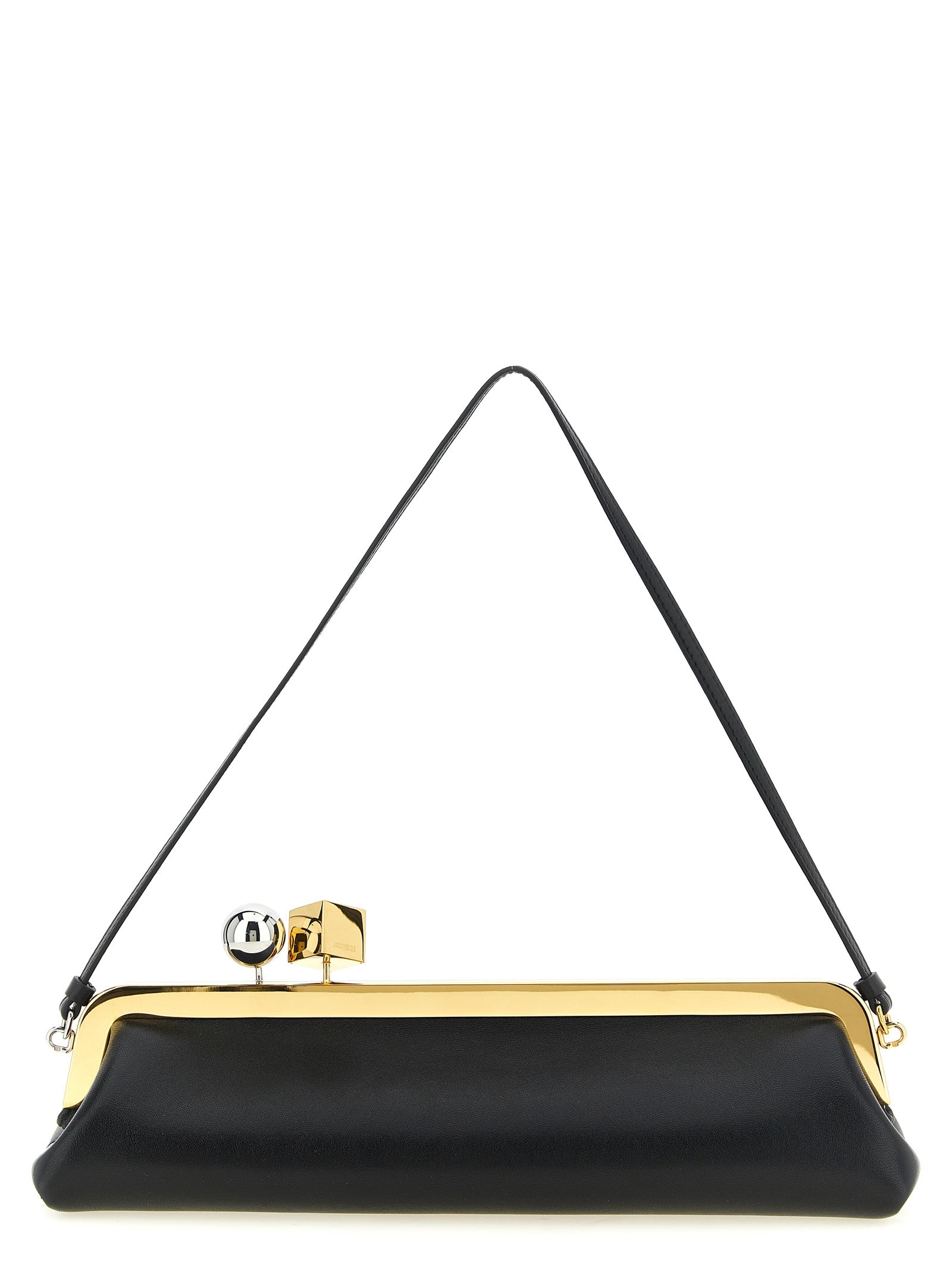 Jacquemus Black La Pochette Salon Clutch Bag
