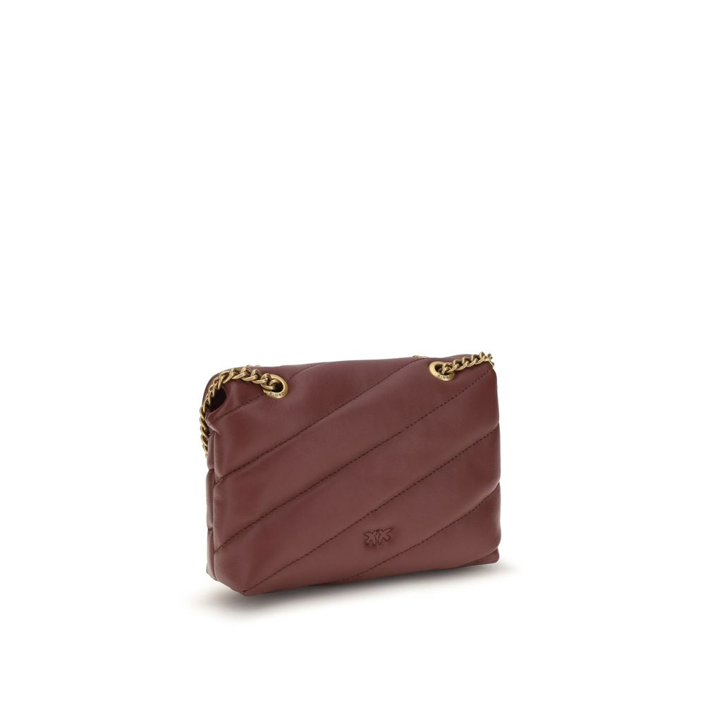 PINKO Bordeaux Love Baby Crossbody Bag