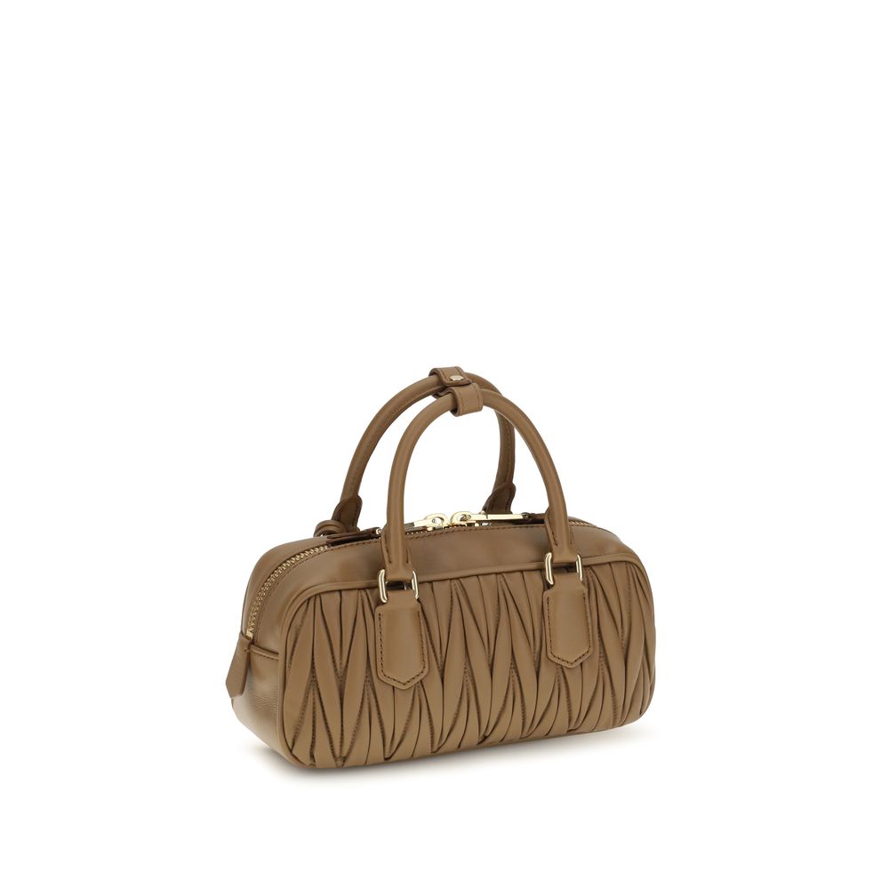 Miu Miu Beige  Arcadie Shoulder Bag