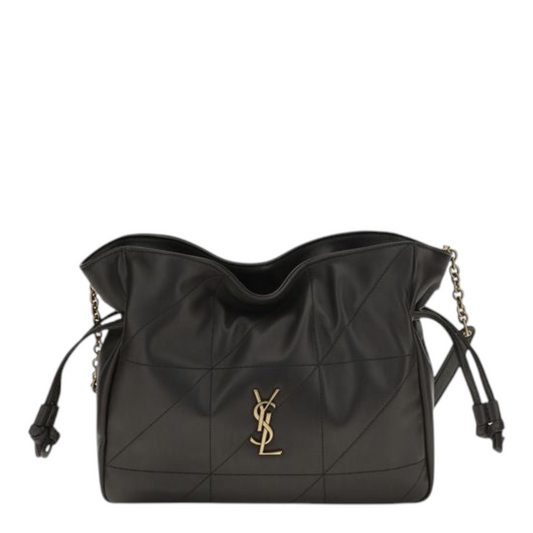 Saint Laurent Jamie Shoulder Pouch Black Geometric