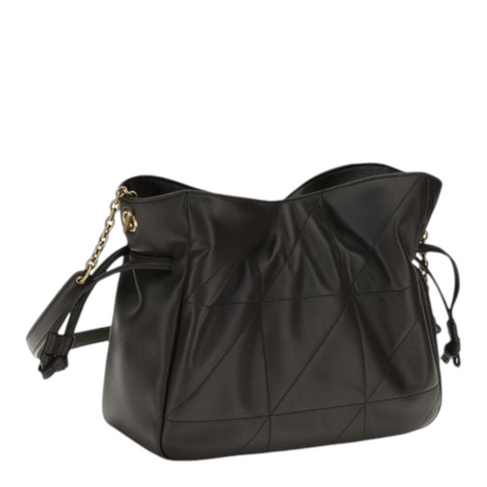 Saint Laurent Jamie Shoulder Pouch Black Geometric
