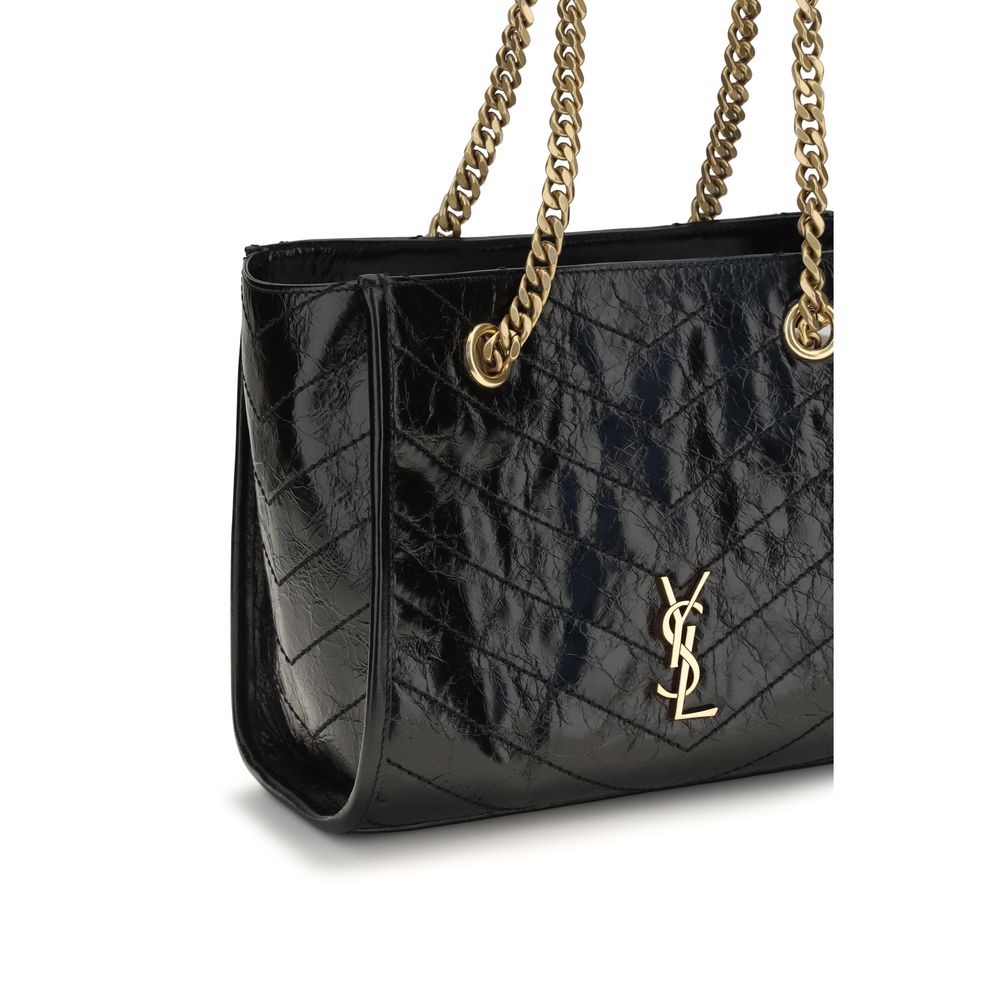 Saint Laurent Black Small Niki Tote Bag