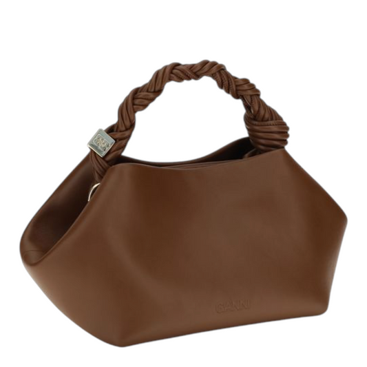 Ganni Bou Bolso Marrón