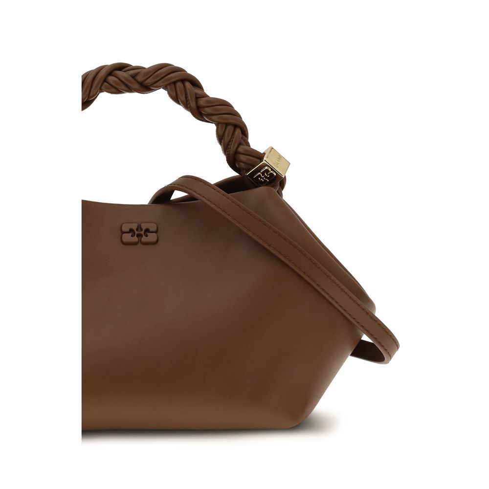 Ganni Brown Small Bou Bag