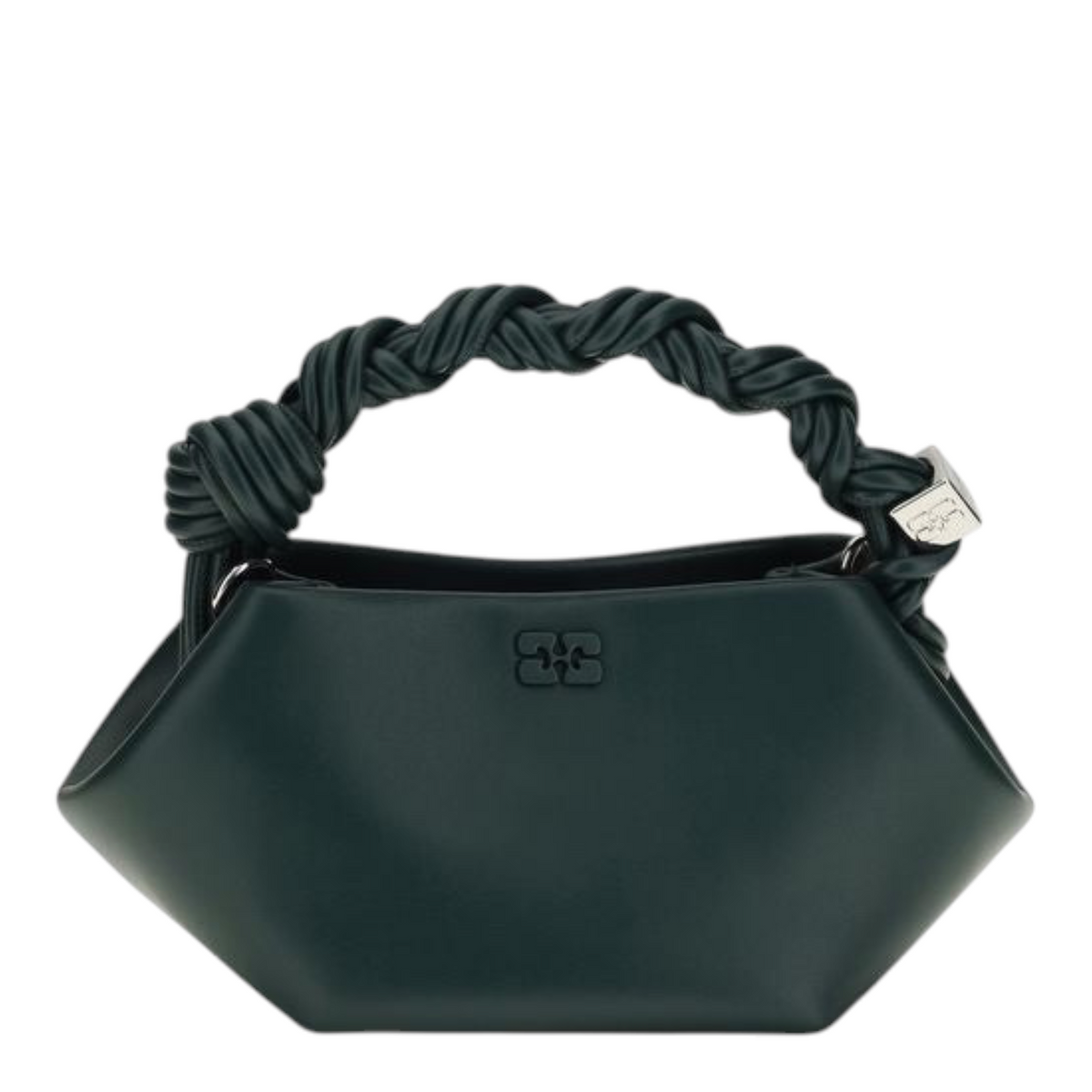 Ganni Mini Bou Bolso Negro