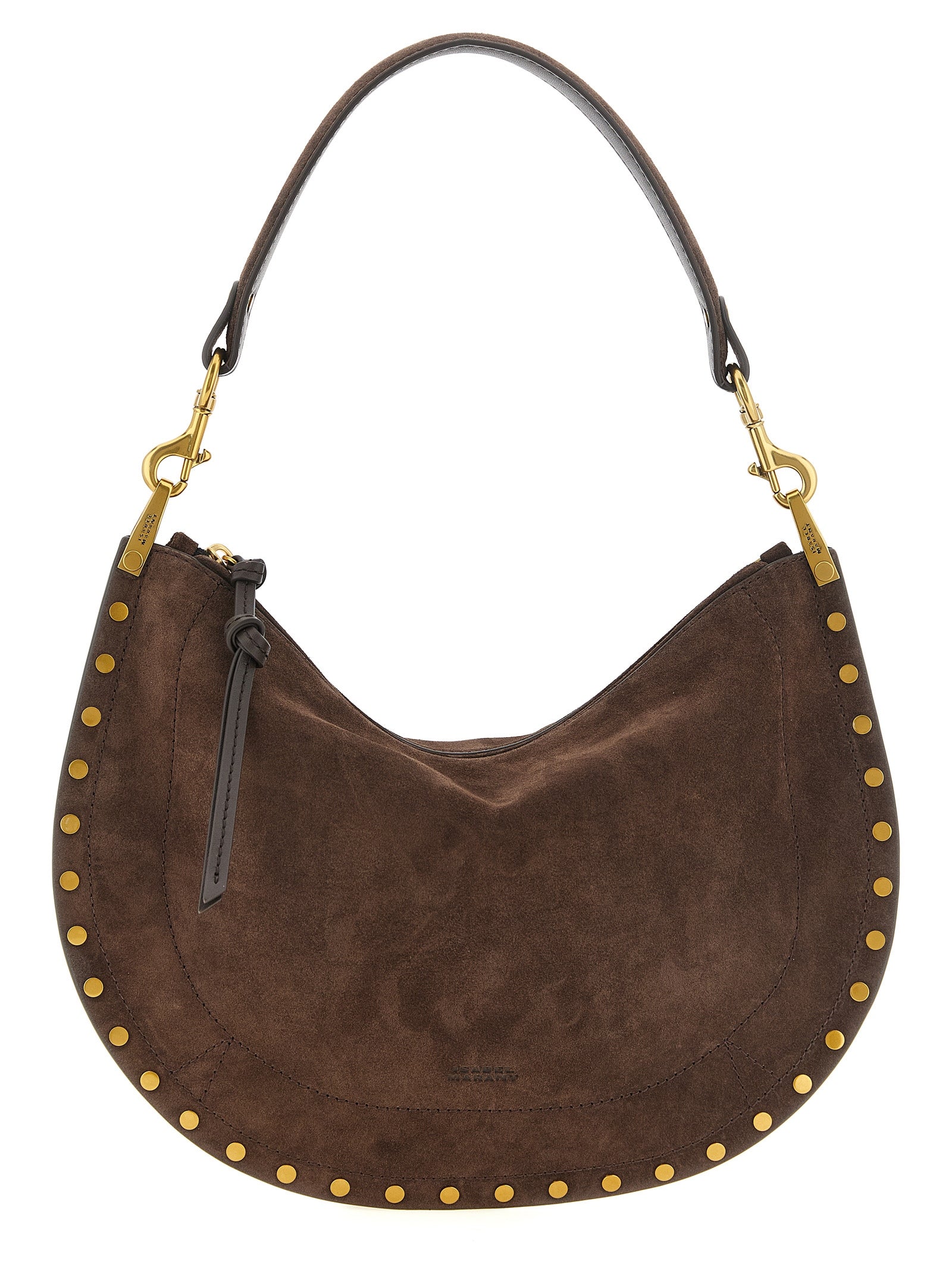Isabel Marant Brown Oskan Soft Zip Handbag