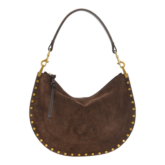 Isabel Marant Oskan Soft Zip Handbag Brown