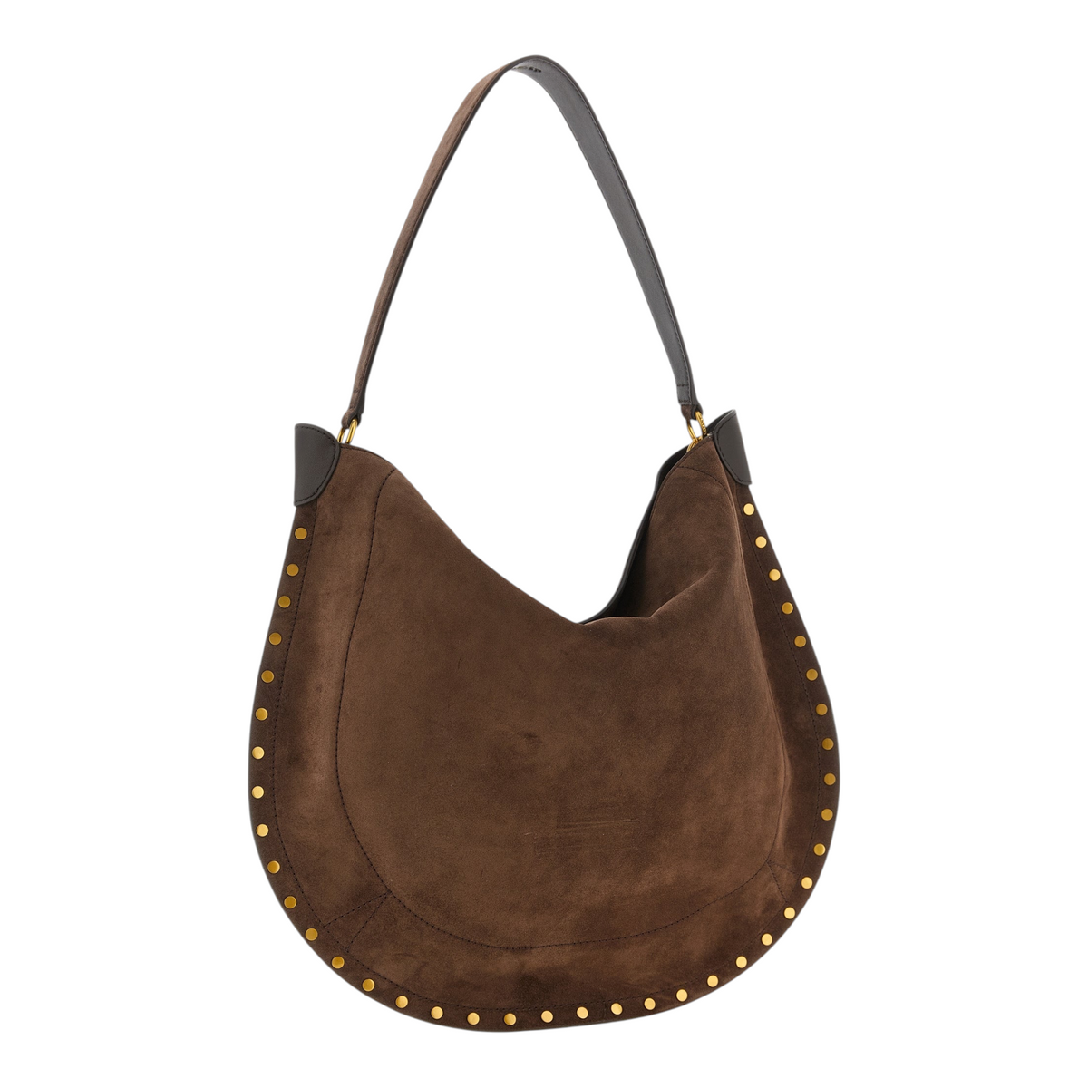 Isabel Marant Oskan Hobo Soft Shoulder Bag Brown