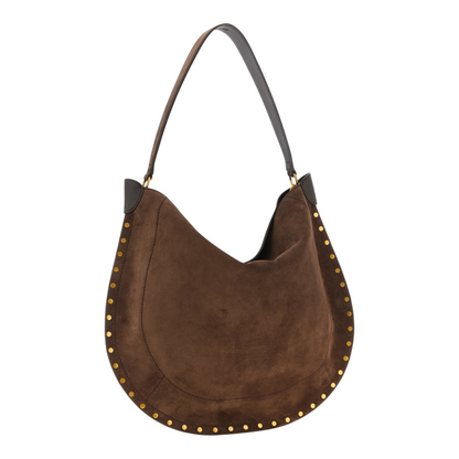 Isabel Marant Oskan Hobo Soft Shoulder Bag Brown
