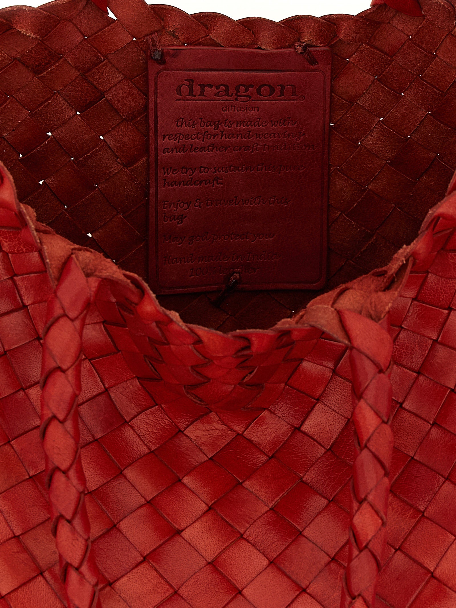 Dragon Diffusion Red Santa Croce Handbag
