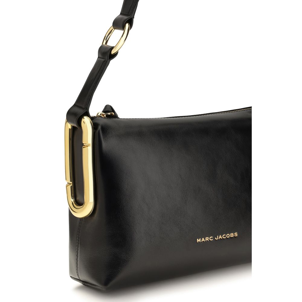 Marc Jacobs Black Juliette Messenger Shoulder Bag