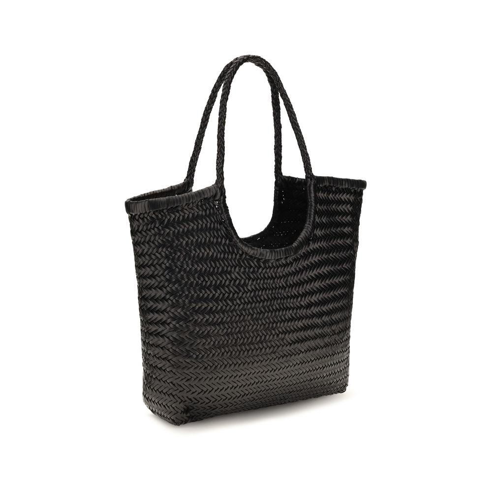 Dragon Diffusion Black  NS Diagonal Triple Jump Tote Bag