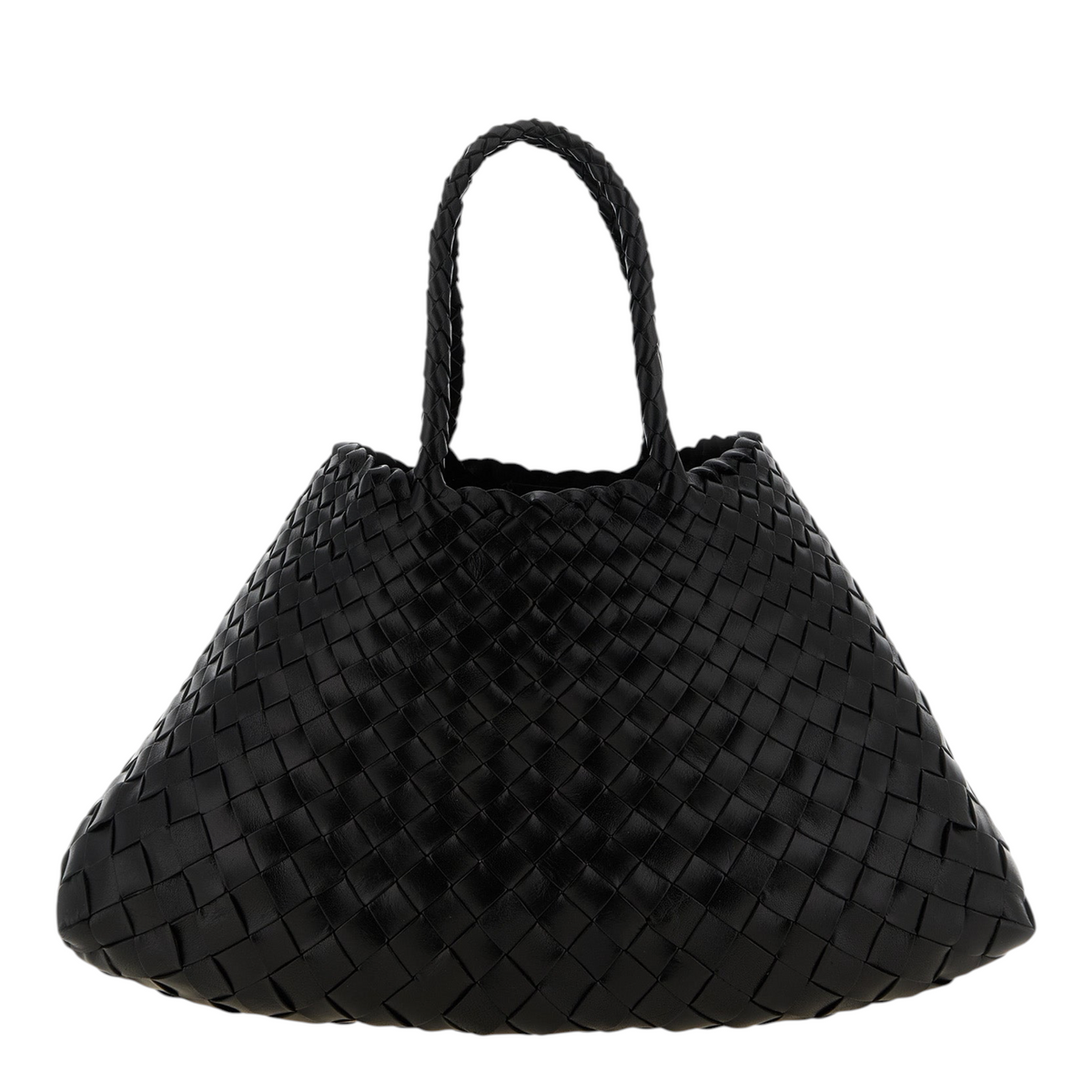 Dragon Diffusion Santa Croce Bolso de Mano Geométrico Negro