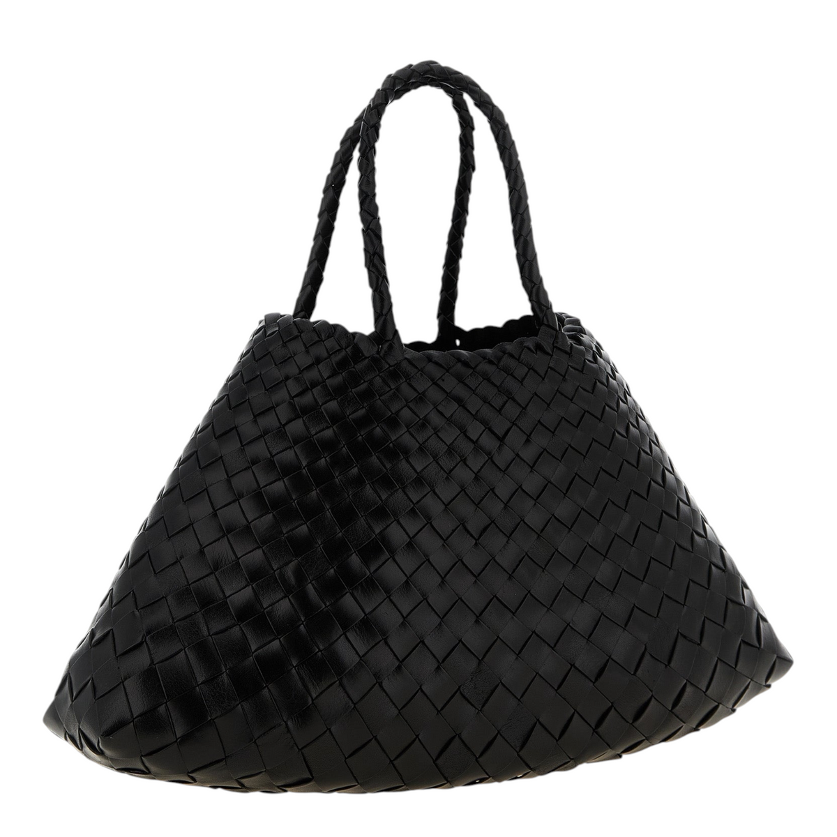 Dragon Diffusion Santa Croce Bolso de Mano Geométrico Negro