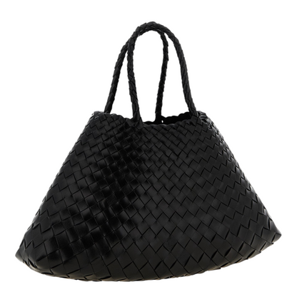 Dragon Diffusion Santa Croce Bolso de Mano Geométrico Negro