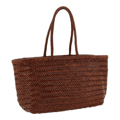 Dragon Diffusion Bamboo Triple Jump Shoulder Bag Brown