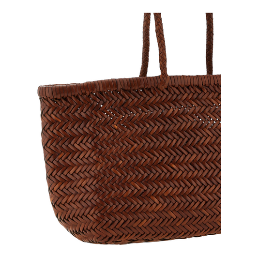 Dragon Diffusion Bamboo Triple Jump Bolso de Hombro Marrón