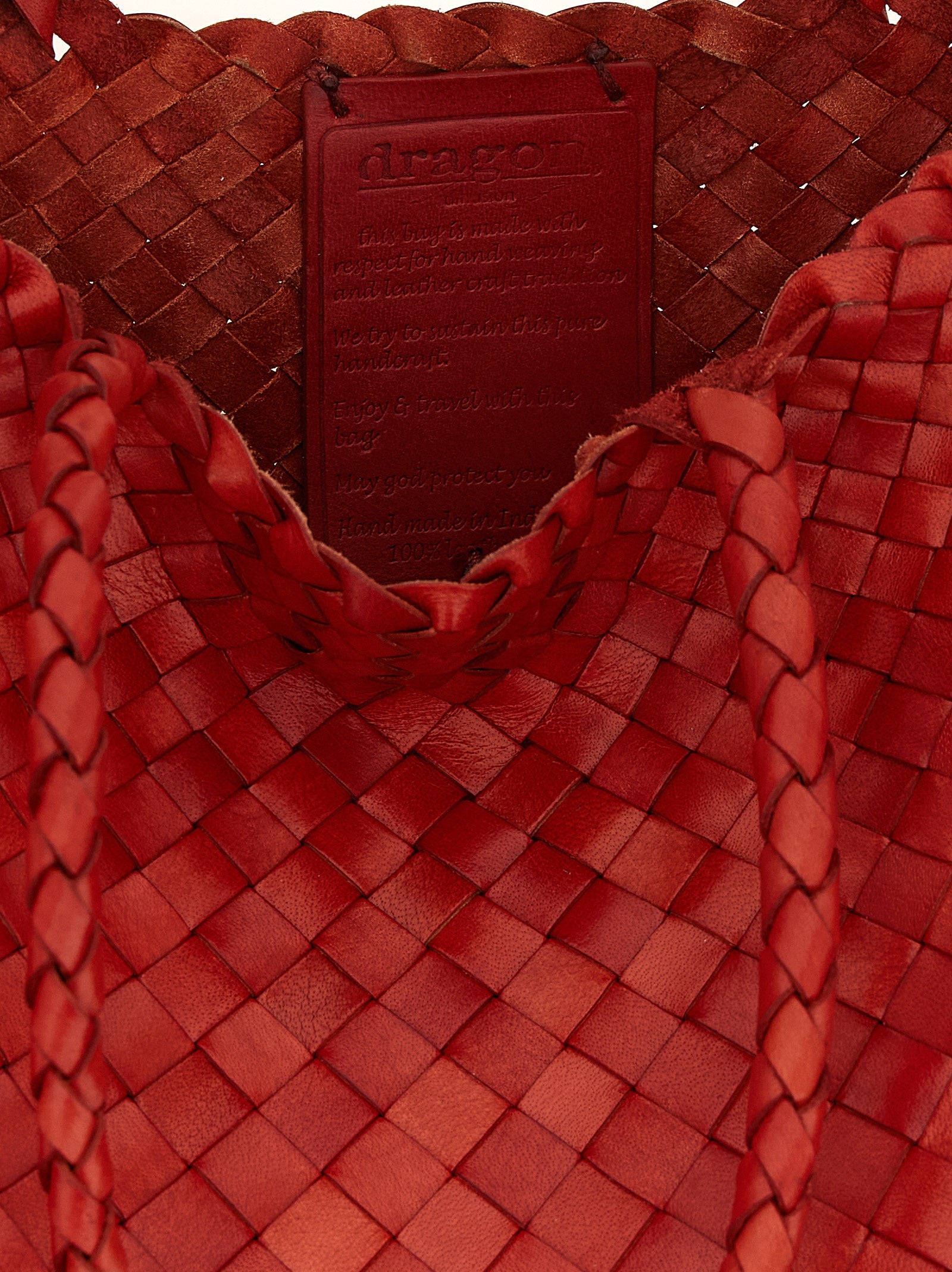 Dragon Diffusion Red  Santa Croce  Shoulder Bag