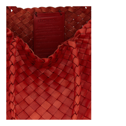 Dragon Diffusion Santa Croce Bolso de Hombro Rojo