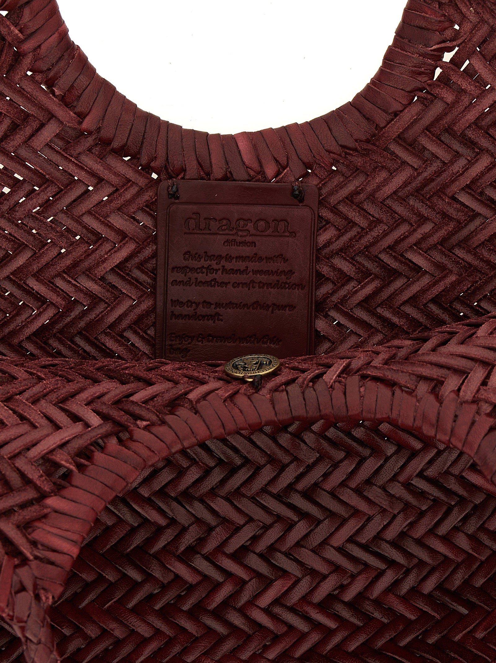 Dragon Diffusion Bordeaux  Nantucket  Shoulder Bag