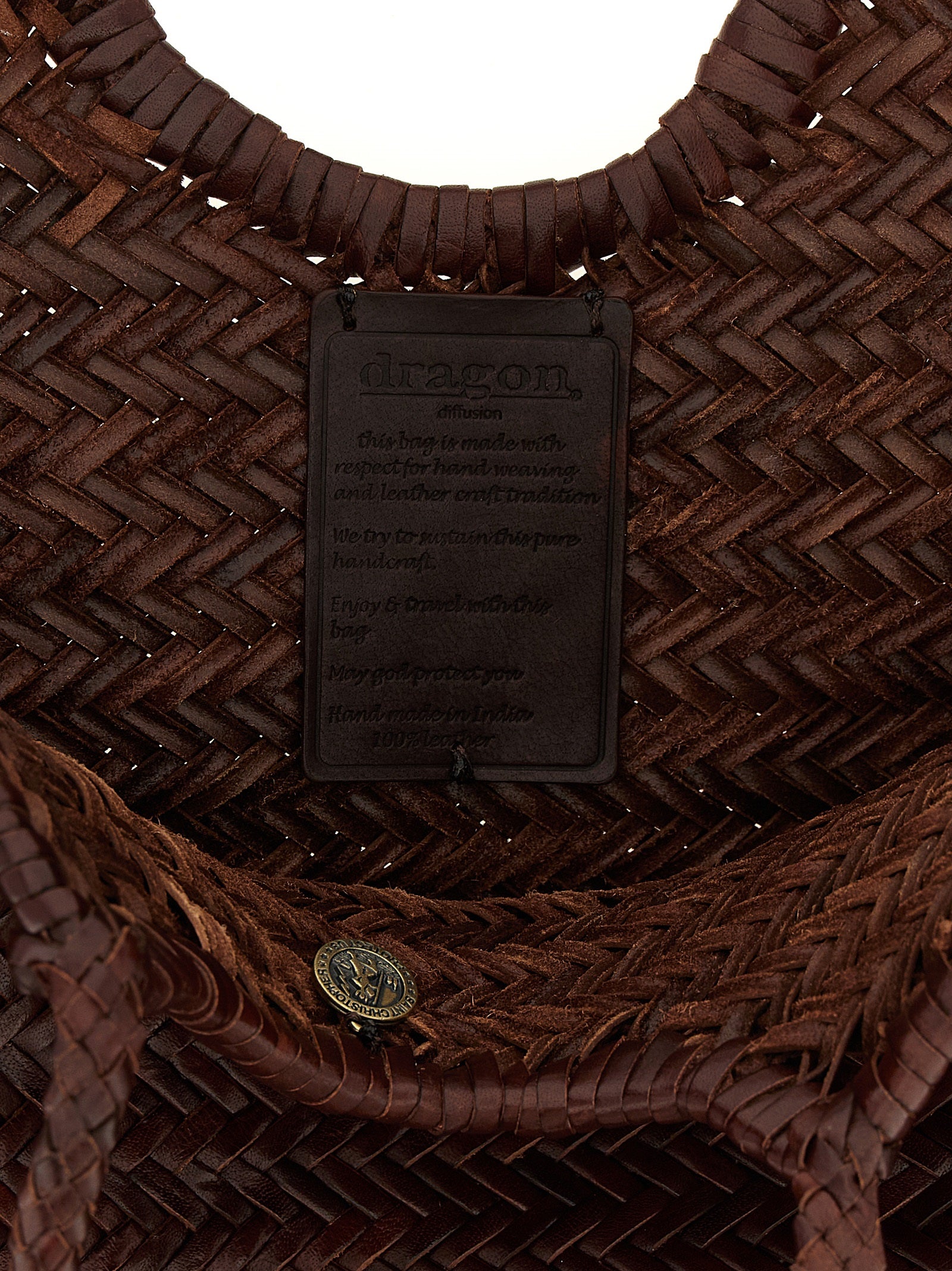 Dragon Diffusion Brown Nantucket Shoulder Bag