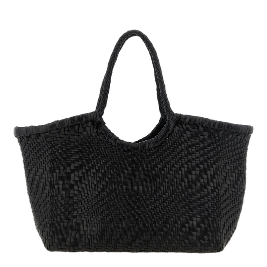 Dragon Diffusion Nantucket Bolso de Hombro Negro Geométrico